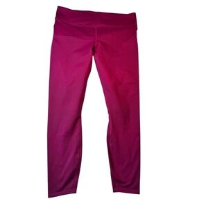 Fabletics Athletic Leggings Pink Activewear Workout Pants Women's Large